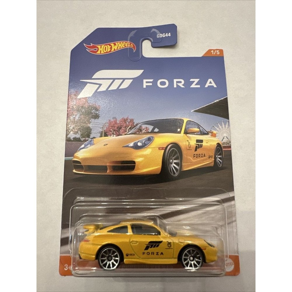 Hot Wheels 2023 HW Forza 1/5 Yellow Porsche 911 GT3 VHTF!